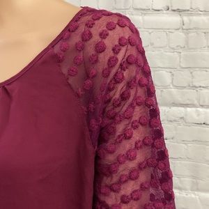 Adrianna Papell blouse XL 🌸